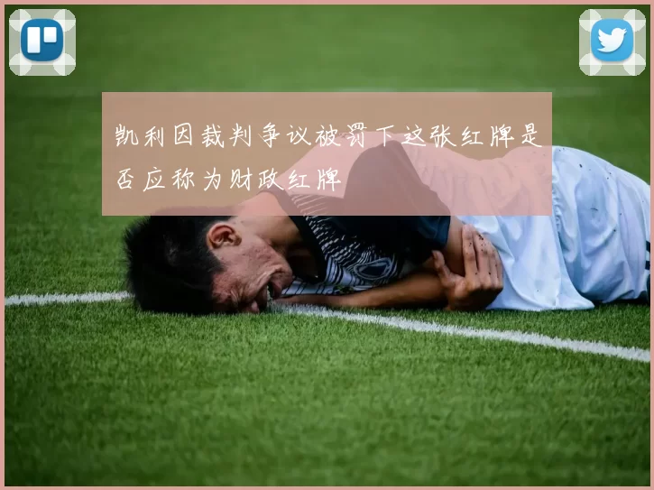 凯利因裁判争议被罚下这张红牌是否应称为财政红牌